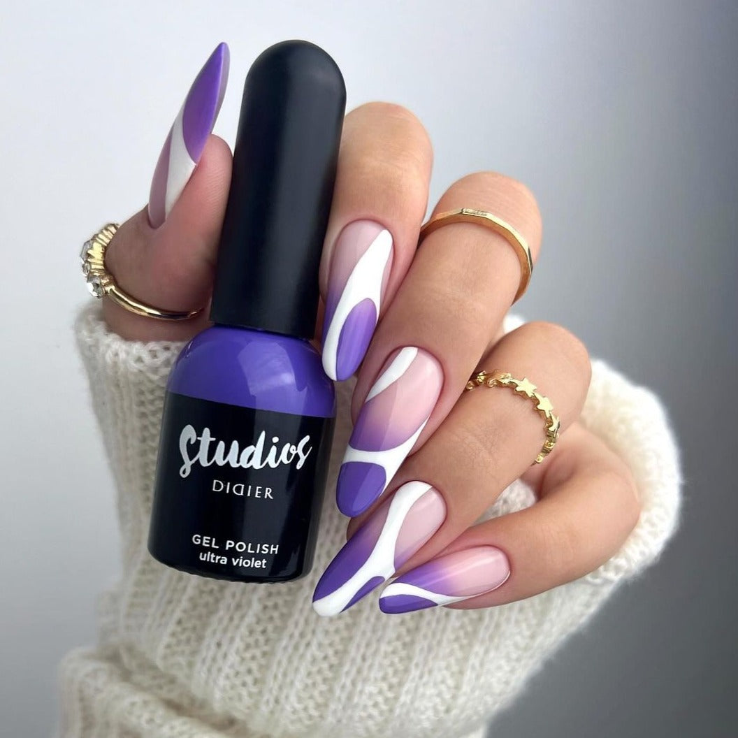 Smalto semipermanente, Studios, TPO free, ultra violet, Didier Lab, 8ml