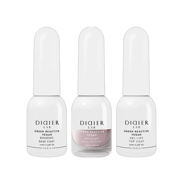 Set manicure vegana: Base + Top + Colore, Didier Lab