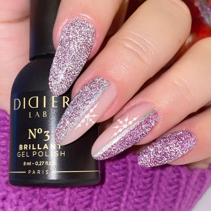 Smalto semipermanente, Brillant, No3, Didier Lab, 8ml