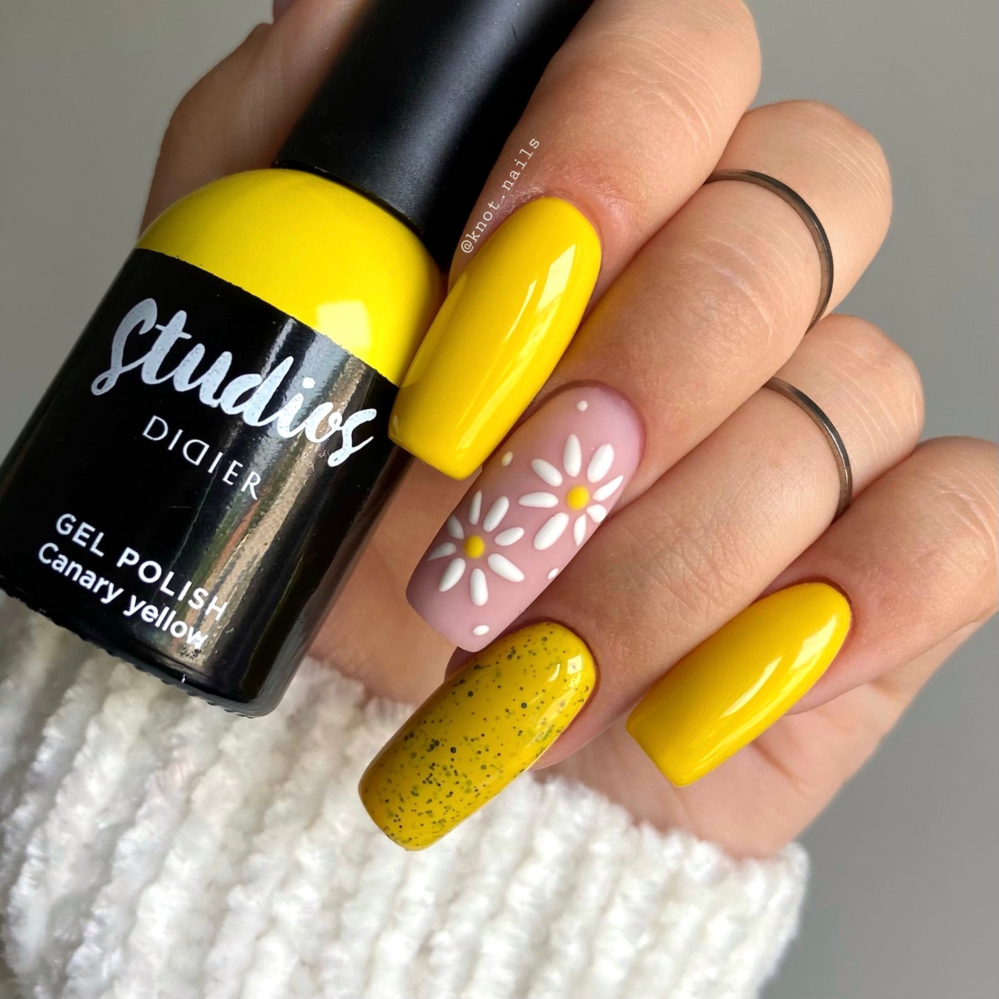 Smalto semipermanente, Studios, TPO free, Canary Yellow, Didier Lab, 8ml