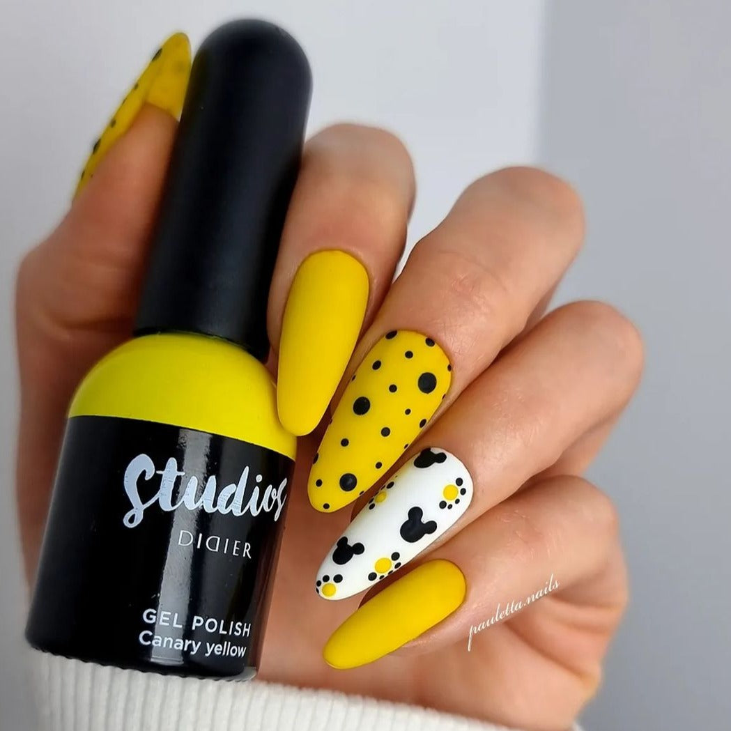 Smalto semipermanente, Studios, TPO free, Canary Yellow, Didier Lab, 8ml