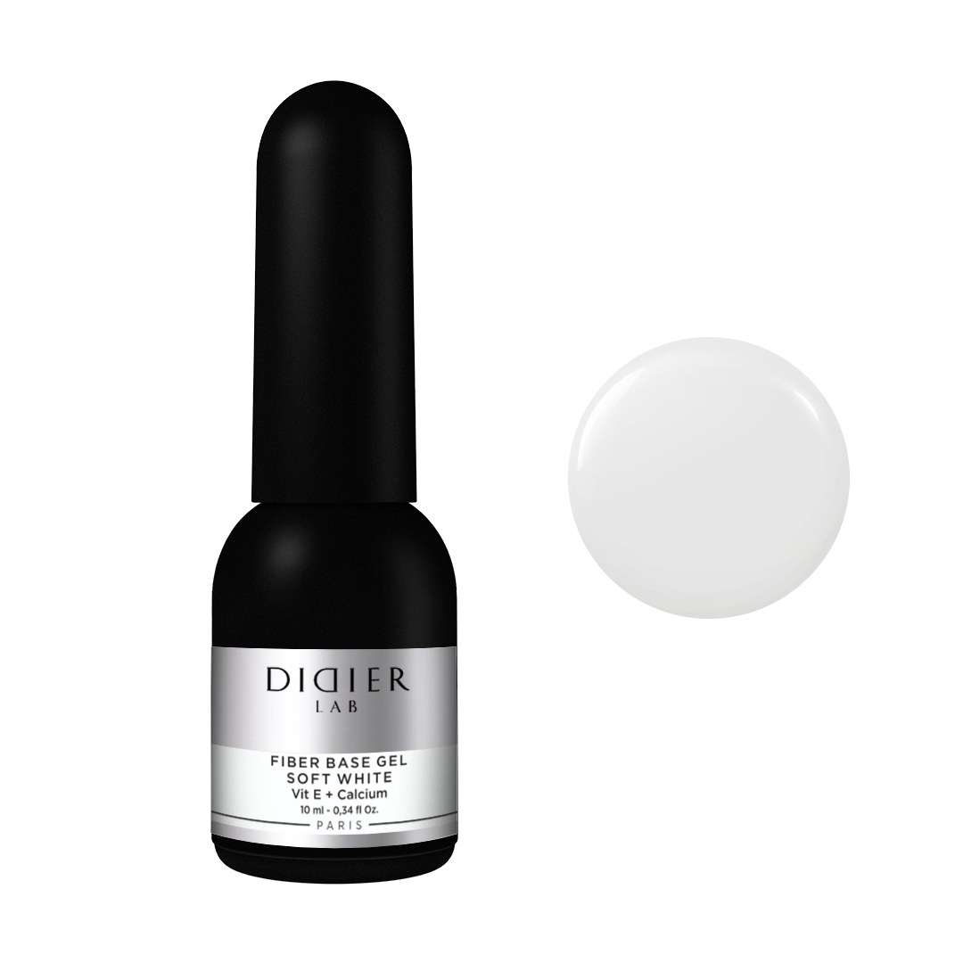 Base semipermanente, Fiber, Soft White, Didier Lab, 10ml