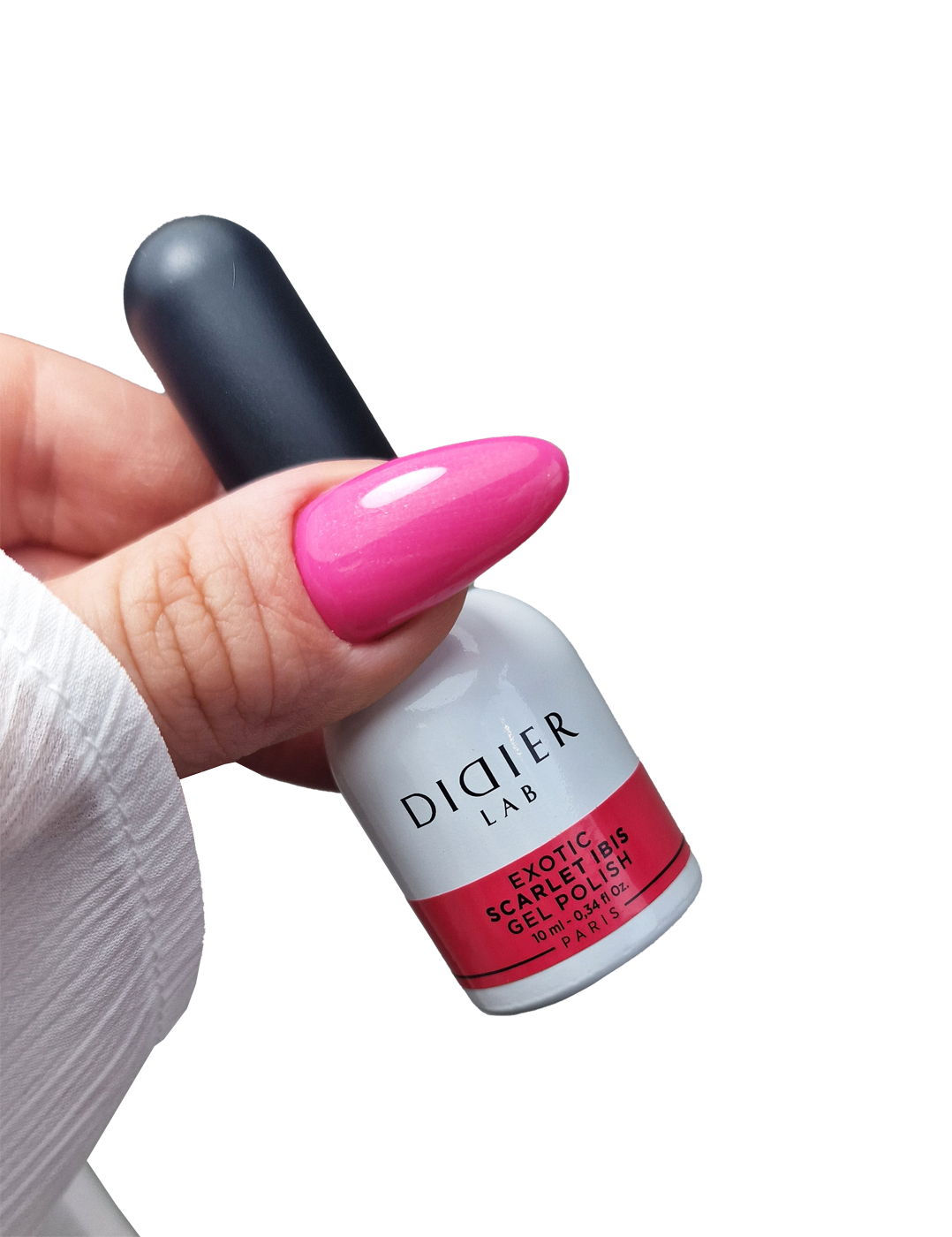 Smalto semipermanente, Exotic, Scarlet Ibis, TPO & HEMA free, Didier Lab, 10ml