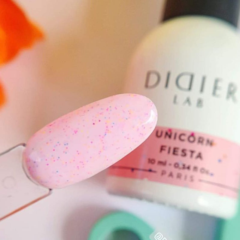 Smalto semipermanente, Unicorn, Fiesta, HEMA & TPO free, Didier Lab, 10 ml