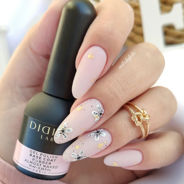 Base semipermanente, Rubber, almost naked, TPO & HEMA free, Didier Lab, 10ml