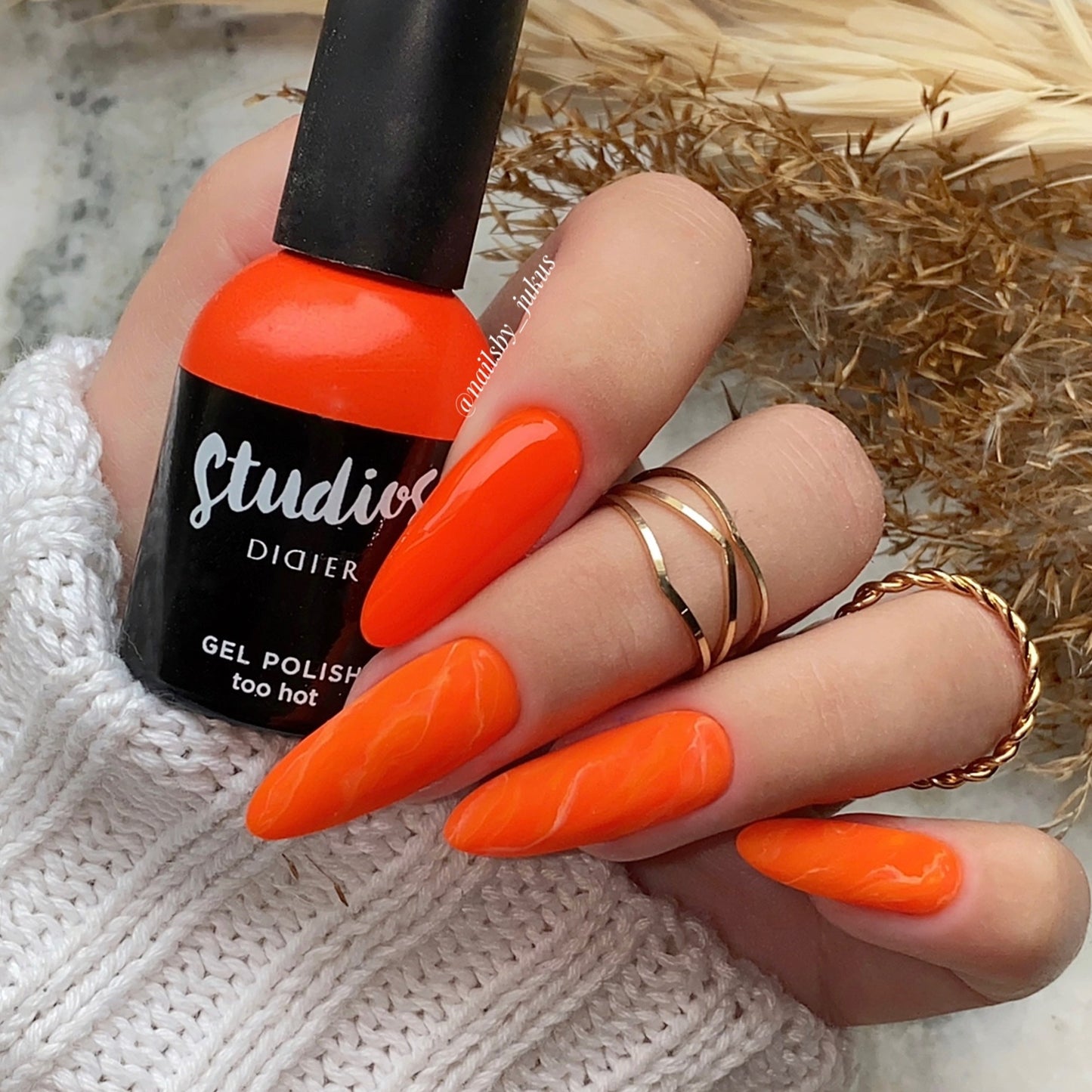 Smalto semipermanente, Studios, TPO & HEMA free, too hot, Didier Lab, 8ml