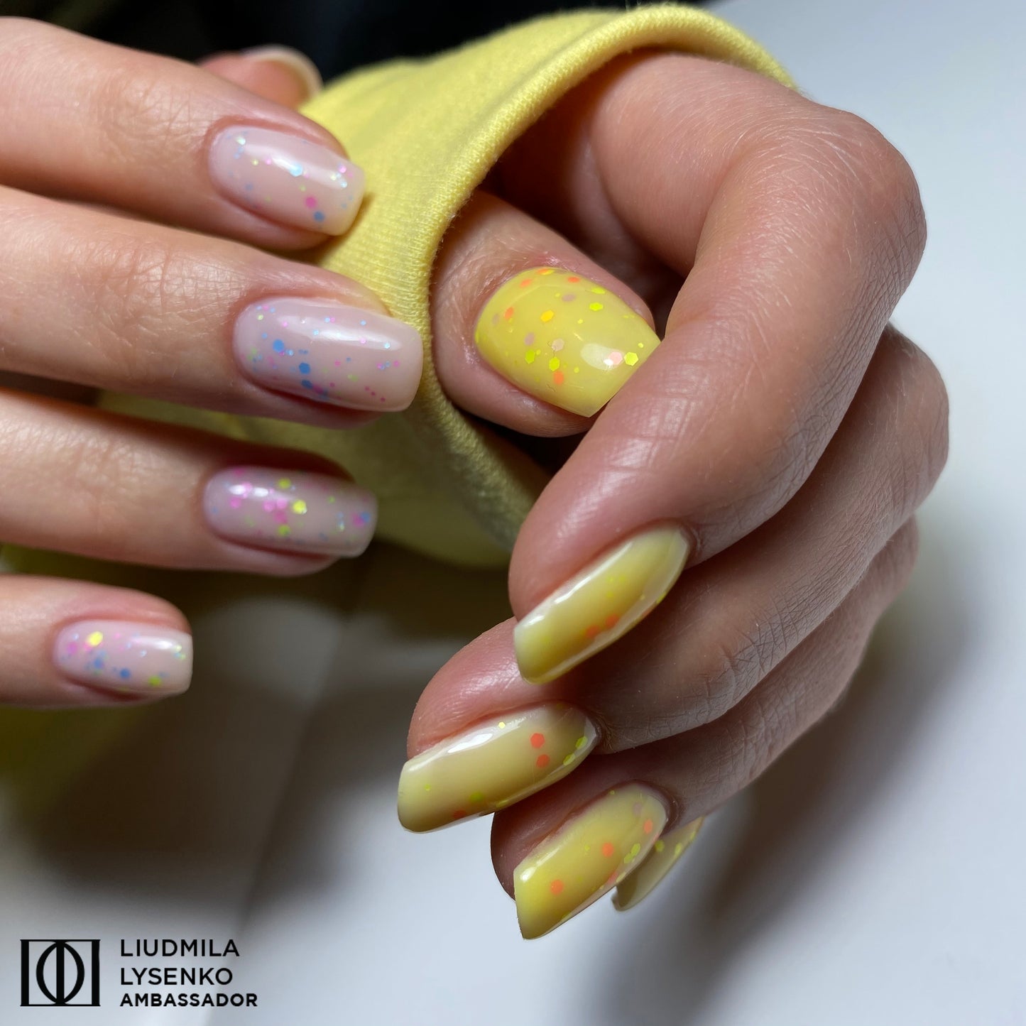 Smalto semipermanente, Confetti, Pastel, Didier Lab, 10ml