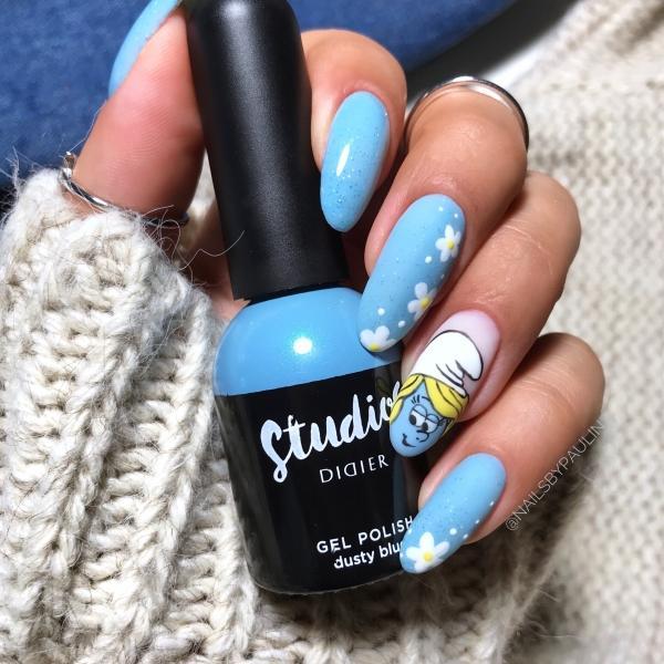 Smalto semipermanente, Studios, TPO free, dusty blue, Didier Lab, 8ml