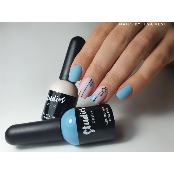 Smalto semipermanente, Studios, TPO free, dusty blue, Didier Lab, 8ml