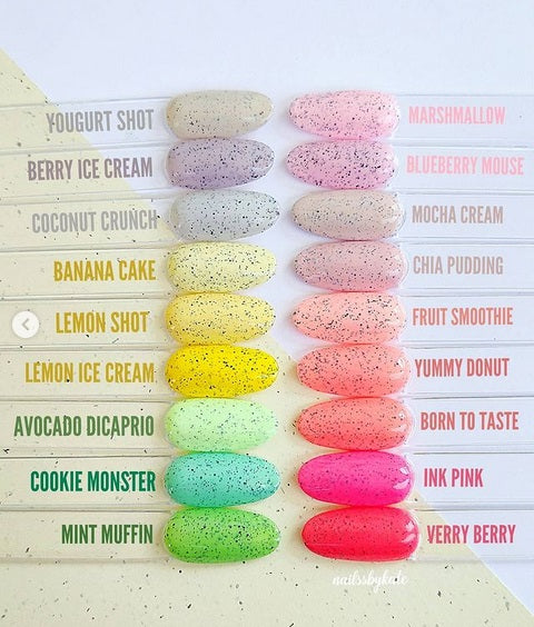 Smalto semipermanente, Macarons, Cookie Monster, HEMA & TPO free, Didier Lab, 10ml