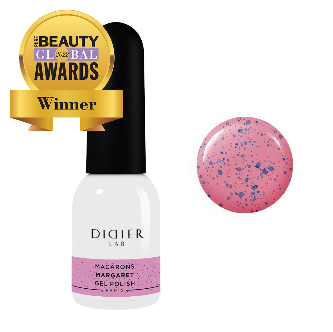Smalto semipermanente, Macarons, Margaret, TPO & HEMA free, Didier Lab, 10ml