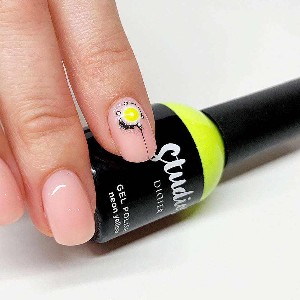 Smalto semipermanente, Studios, TPO free, Neon Yellow, Didier Lab, 8ml