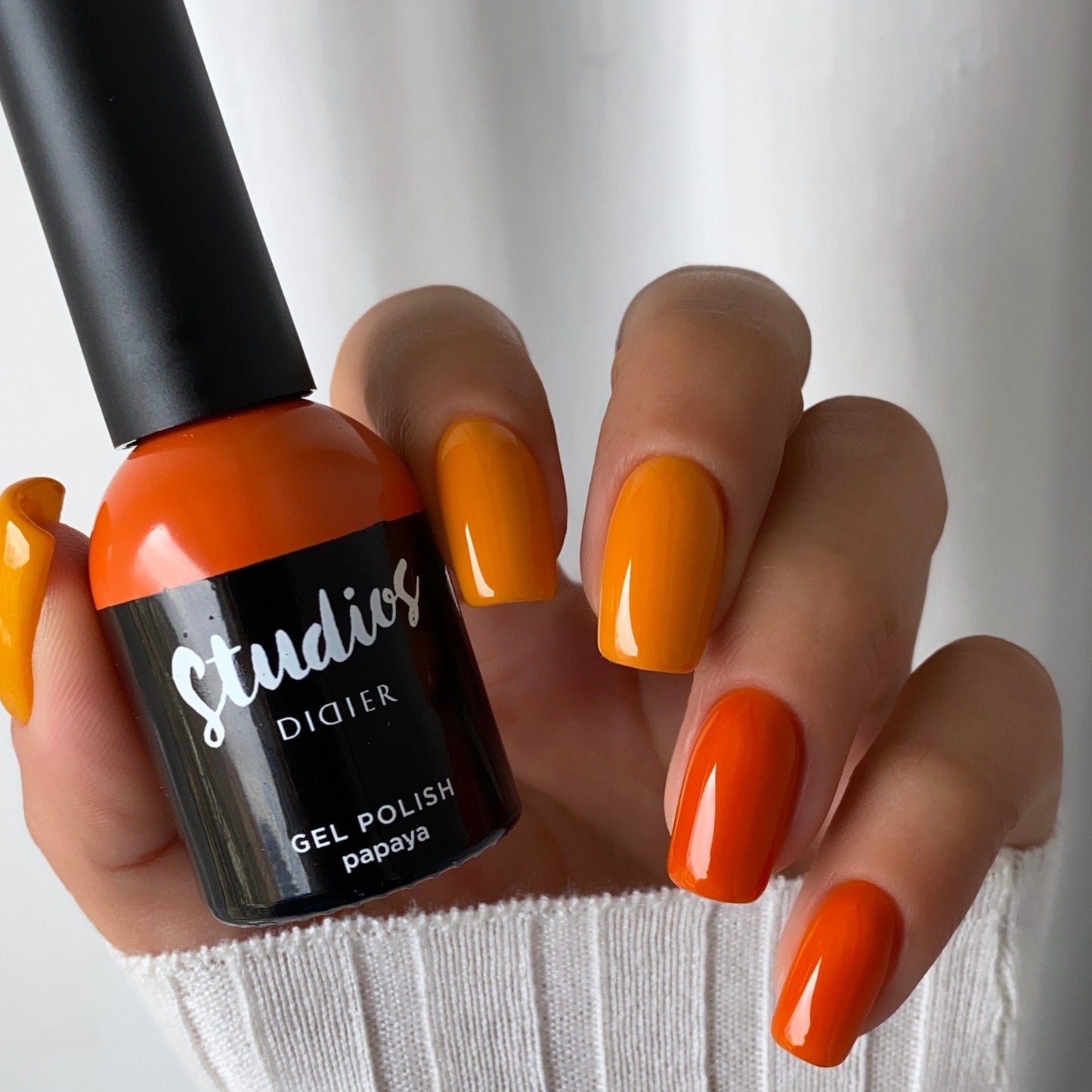 Smalto semipermanente, Studios, TPO free, Papaya, Didier Lab, 8ml