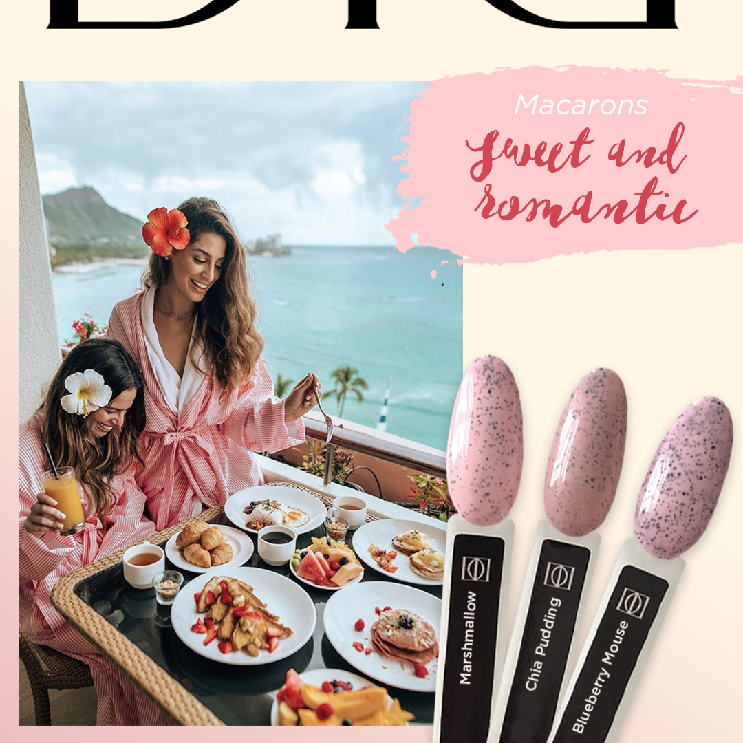 Smalto semipermanente, Macarons, Chia Pudding, Didier Lab, 10ml