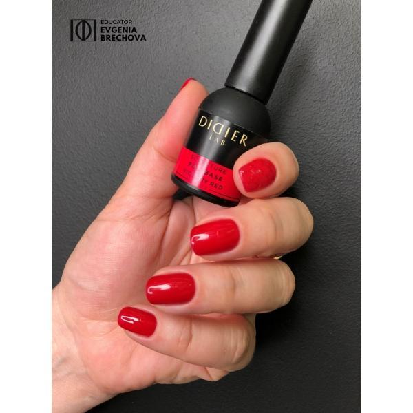 Sculpture Polybase 3in1, base, colore e gel, Victory red, Didier Lab, 10ml