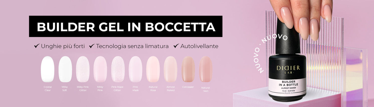 Builder gel in boccetta
