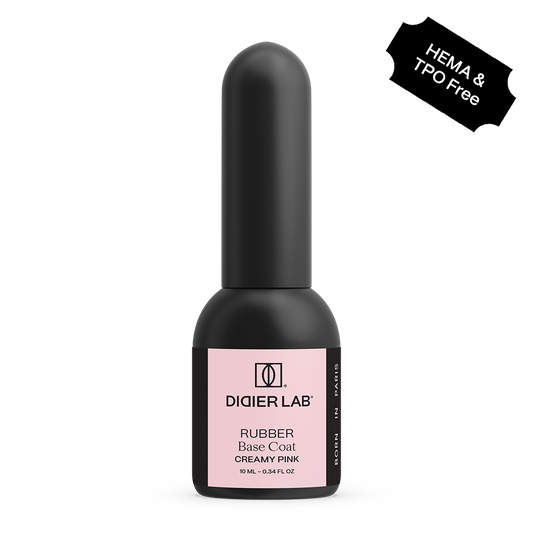 Base semipermanente, Rubber, creamy pink, TPO free, Didier Lab, 10ml