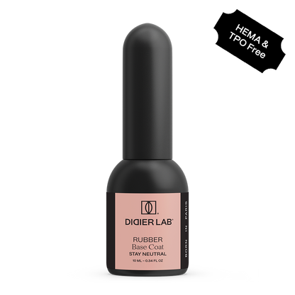 Base semipermanente, HEMA & TPO free, Rubber base, stay neutral, 10ml