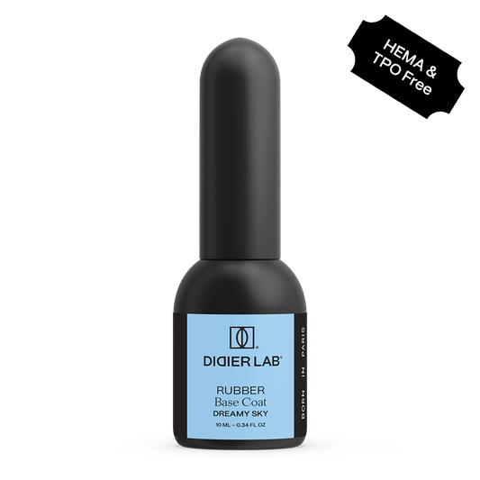Base semipermanente, HEMA & TPO free, Rubber base, dreamy sky, 10ml