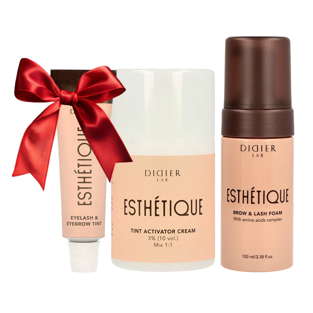 Set Professionale Tinta Sopracciglia & Ciglia – Esthétique Trio, Didier Lab