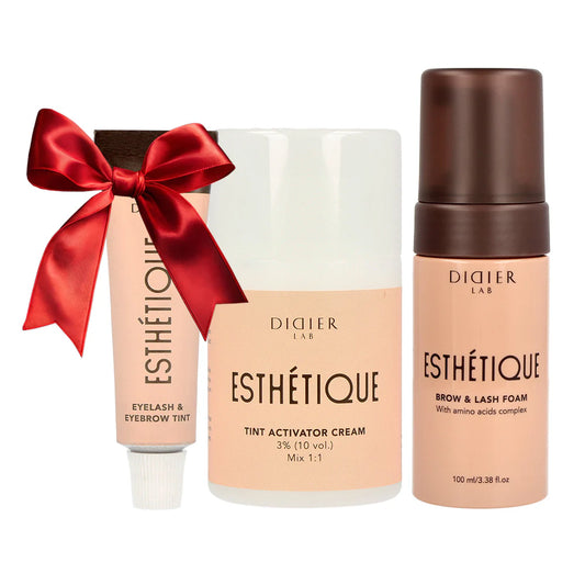 Set Professionale Tinta Sopracciglia & Ciglia – Esthétique Trio, Didier Lab