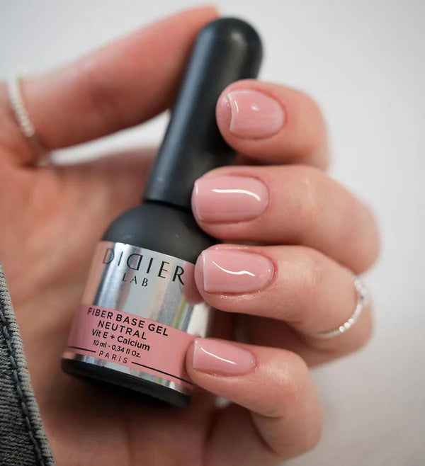 Base semipermanente, Fiber, Neutral, HEMA & TPO free, Didier Lab, 10ml