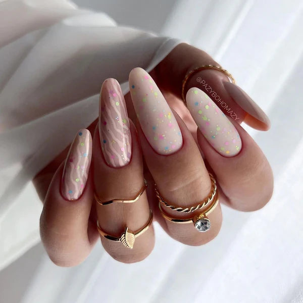 Smalto semipermanente, Confetti, Pale, TPO & HEMA free, Didier Lab, 10ml