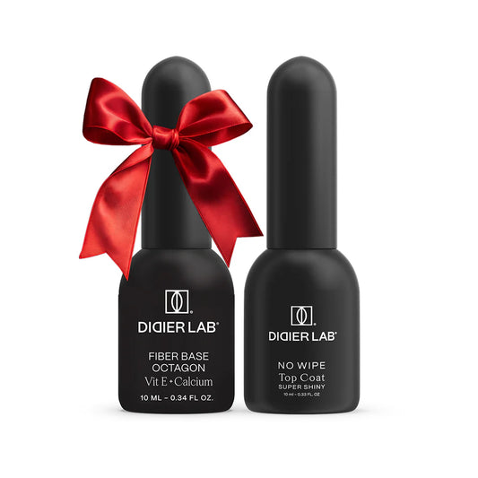 Set bestseller natalizio, Octagon Base & Super Shiny Top Coat, Didier Lab