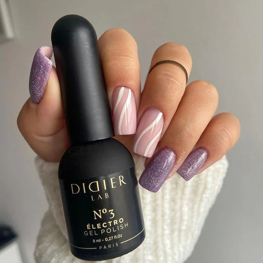 Smalto semipermanente, Electro, No3, HEMA & TPO free, Didier Lab, 8ml