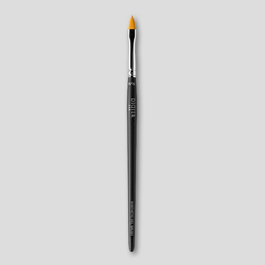 Pennello per gel, No6, Cat's tongue, Golden toray, Didier Lab, 1 pzc