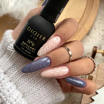 Smalto semipermanente, HEMA & TPO free, Brillant, No6, Didier Lab, 8ml