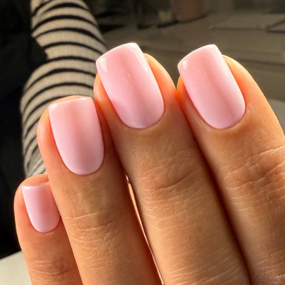 Base semipermanente, Rubber, creamy pink, TPO & HEMA free, Didier Lab, 10ml