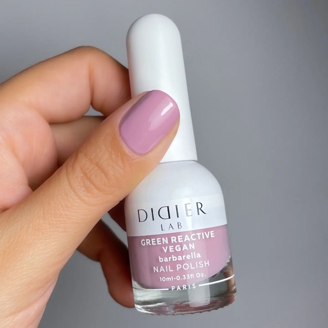 Smalto per unghie, Green reactive, Vegan, barbarella, Didier Lab, 10ml