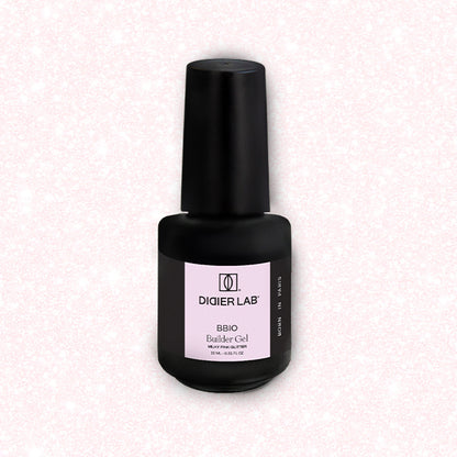 Builder Gel BBIO "Didier Lab" Milky Pink Glitter, 15ml