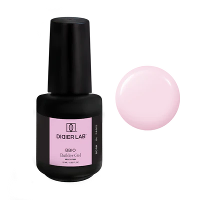 Builder Gel BBIO "Didier Lab", HEMA & TPO free, Milky Pink, 15ml