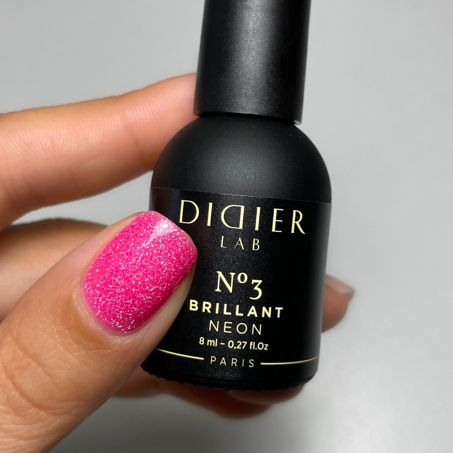 Smalto semipermanente, Brillant NEON, No3, Didier Lab, 8ml