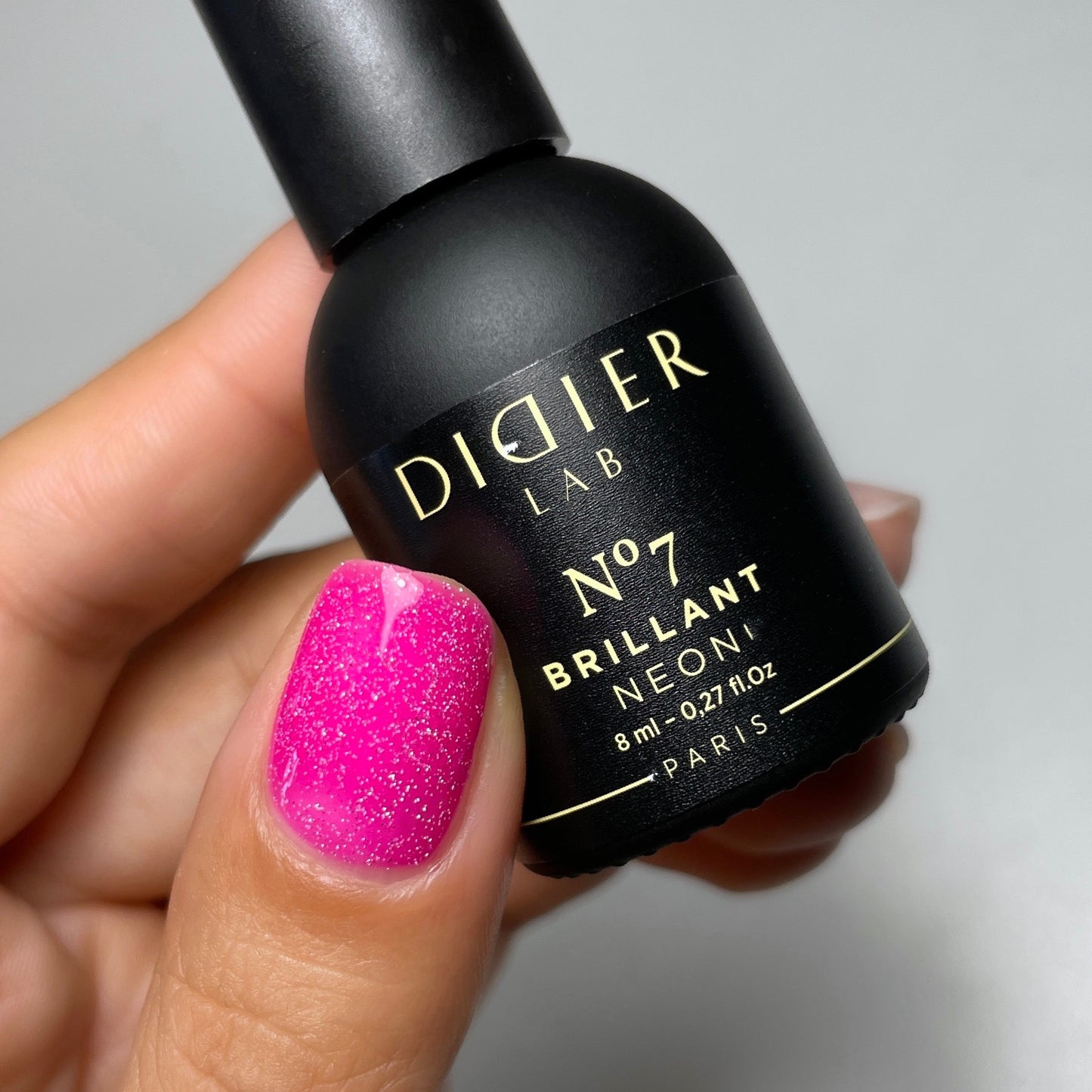 Smalto semipermanente, Brillant NEON, No7, Didier Lab, 8ml