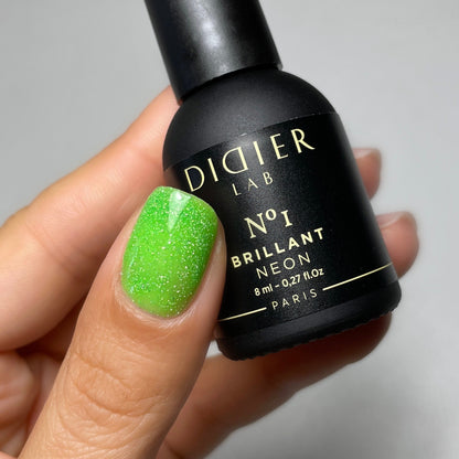 Smalto semipermanente, Brillant NEON, No1, Didier Lab, 8ml