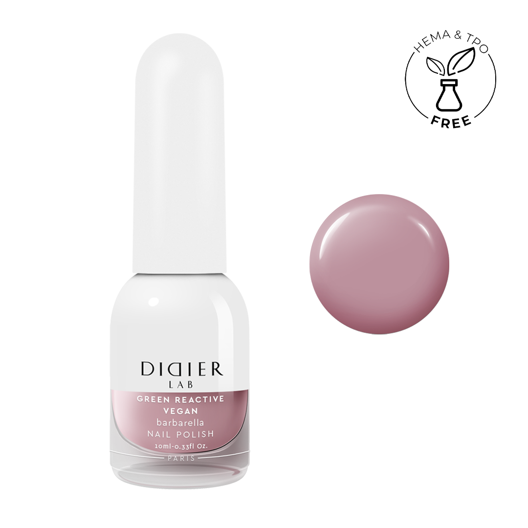 Smalto per unghie, Green reactive, Vegan, barbarella, Didier Lab, 10ml
