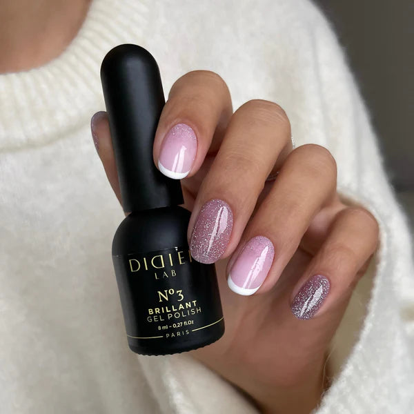 Smalto semipermanente, HEMA & TPO free, Brillant, No3, Didier Lab, 8ml