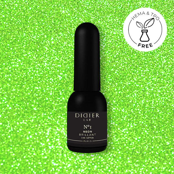 Smalto semipermanente, Brillant NEON, No1, Didier Lab, 8ml
