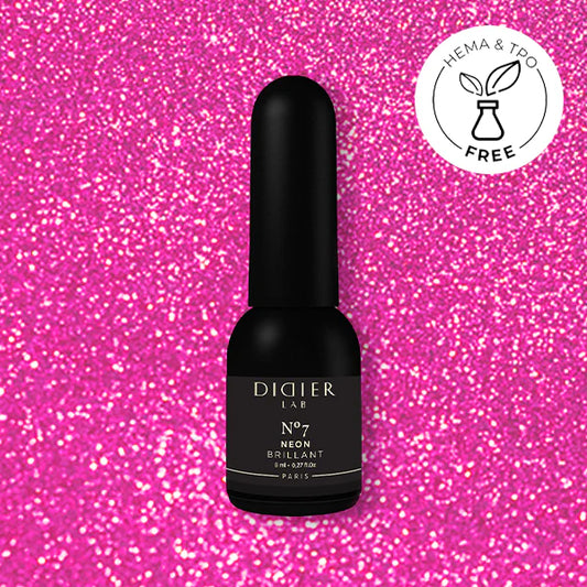 Smalto semipermanente, Brillant NEON, No7, Didier Lab, 8ml