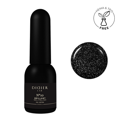 Smalto semipermanente, Brillant, No10, Didier Lab, 8ml