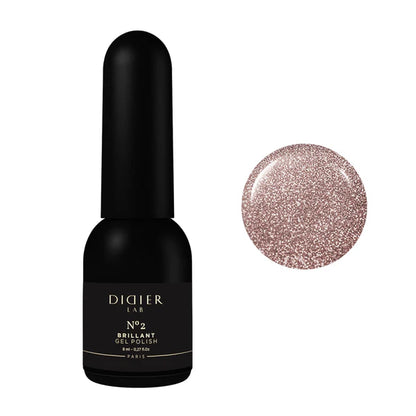 Smalto semipermanente, HEMA & TPO free, Brillant, No2, Didier Lab, 8m