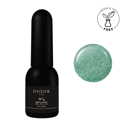 Smalto semipermanente, Brillant, No4, Didier Lab, 8ml