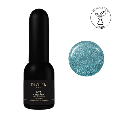 Smalto semipermanente, Brillant, No5, Didier Lab, 8ml