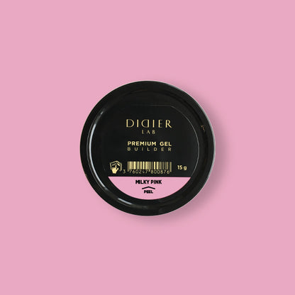 Gel costruttore, Premium, Milky Pink, Didier Lab, 15g