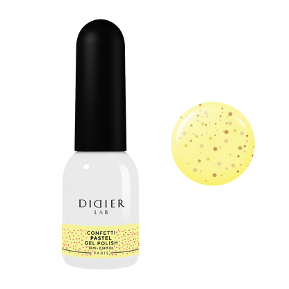 Smalto semipermanente, Confetti, Pastel, Didier Lab, 10ml