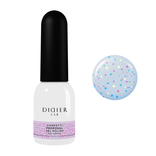 Smalto semipermanente, Confetti, Proposal, Didier Lab, 10ml