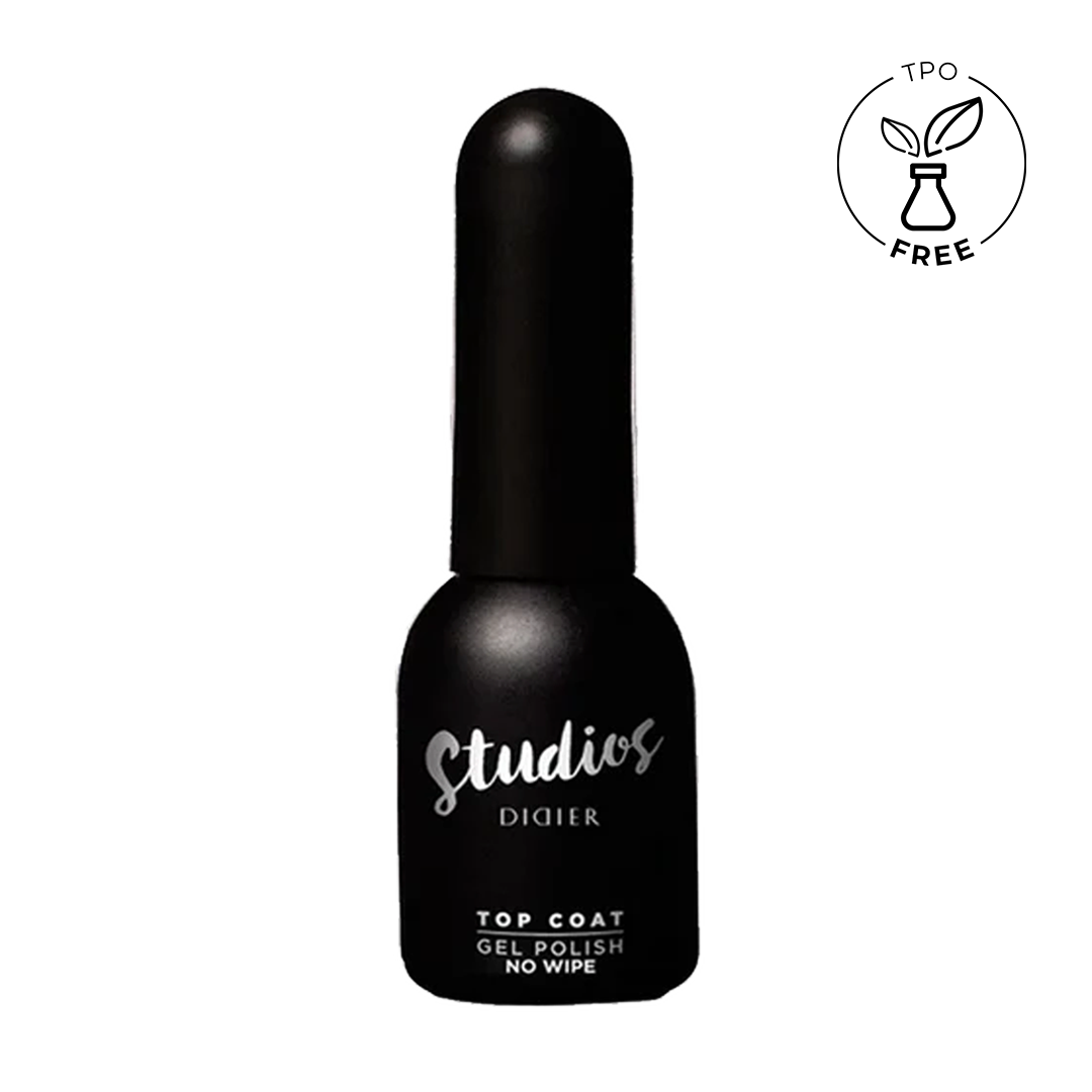 Top coat semipermanente, Studios, No wipe, Didier Lab, 8ml